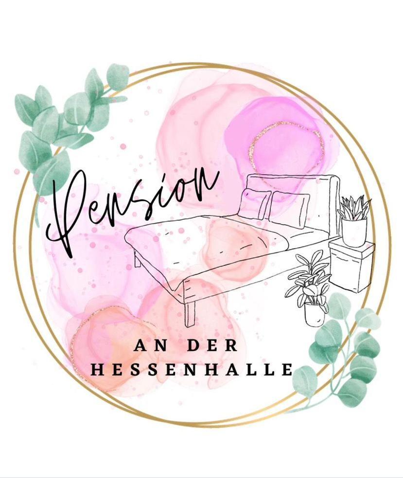 Pension An Der Hessenhalle Gießen Buitenkant foto